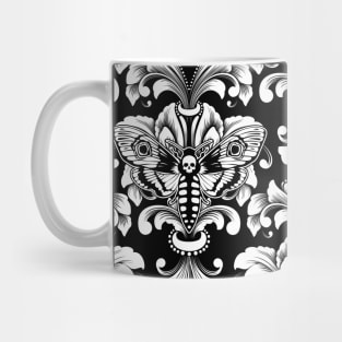 Death Head Damask Mug